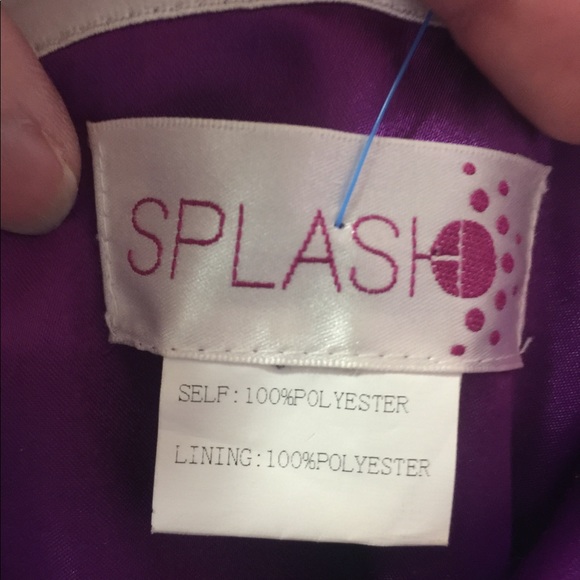 Beautiful purple sequin formal dress - Picture 3 of 4